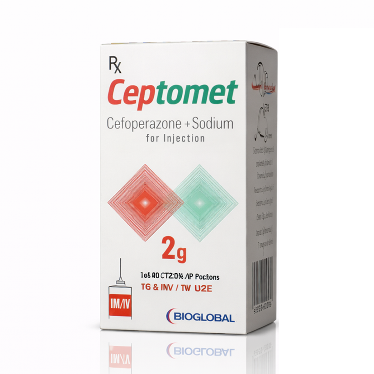 CEPTOMET 2GM INJECTION